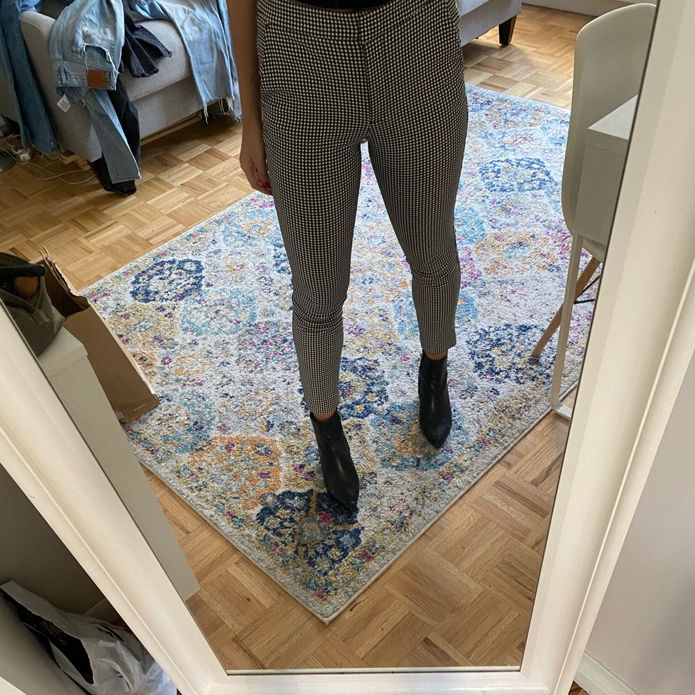 Zara plaid pants